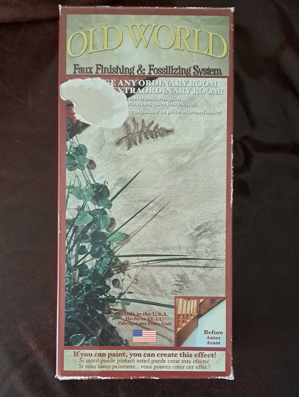 OLD WORLD FAUX FINISHING & FOSSILIZING SYSTEM, 7750